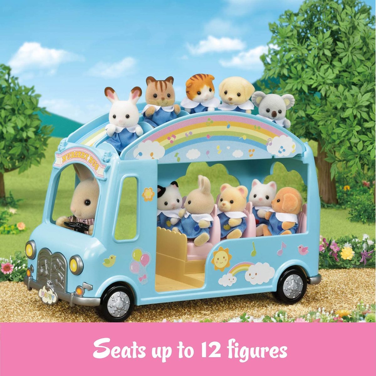 Sunshine Nursery Bus Dolls, Playsets & Toy Figures Calico Critters