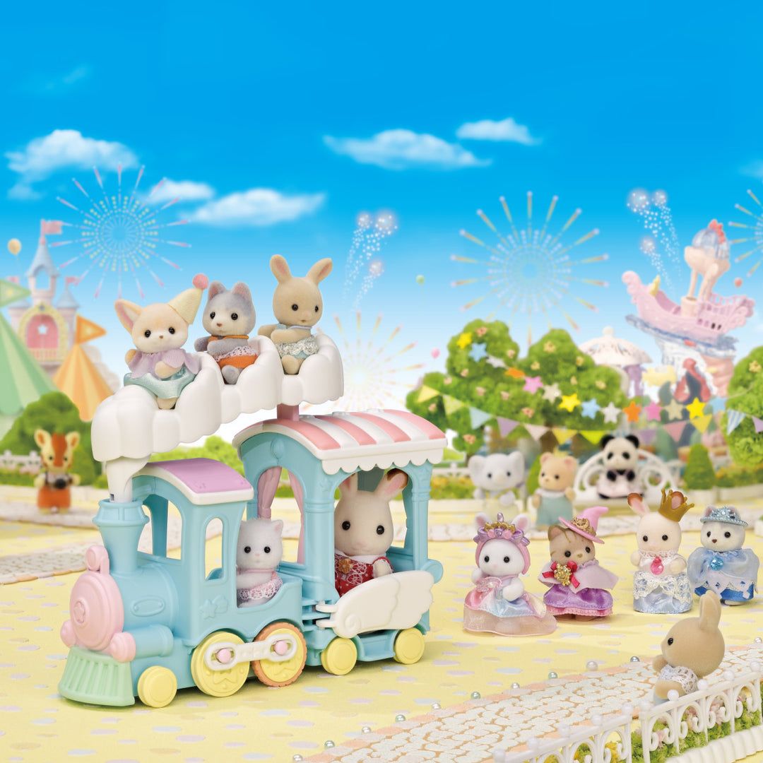 Floating Cloud Rainbow Train Dolls, Playsets & Toy Figures Calico Critters