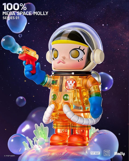 100% Mega Space Molly Series Blind Box by Kenny Wong Blind Box POP MART