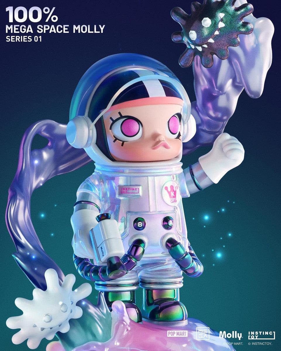 100% Mega Space Molly Series Blind Box by Kenny Wong Blind Box POP MART