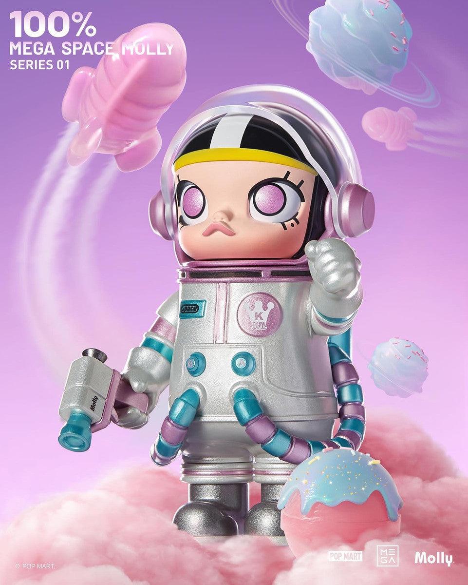 100% Mega Space Molly Series Blind Box by Kenny Wong Blind Box POP MART