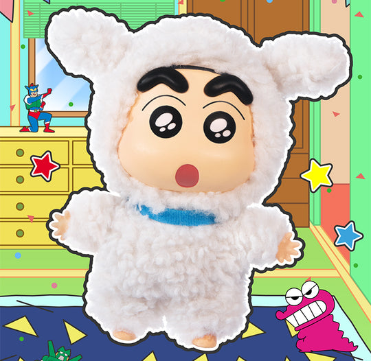 Crayon Shin-chan Dress Up Party Series Vinyl Plush Figure- Preorder Blind Box TOP TOY