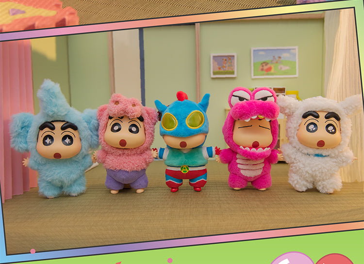 Crayon Shin-chan Dress Up Party Series Vinyl Plush Figure- Preorder Blind Box TOP TOY