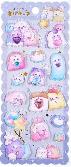 SUPER PUFFY ASSORTED STICKERS