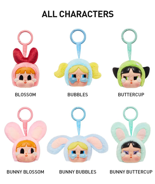 CRYBABY × Powerpuff Girls Series-Vinyl Face Plush Blind Box blind boxes POP MART