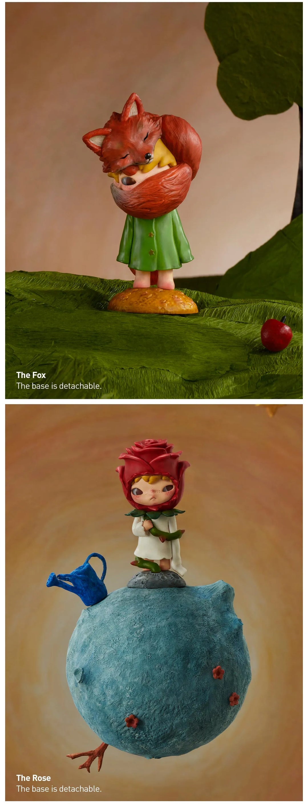 Hirono x Le Petit Prince Blind Box Series blind boxes POP MART x CRYBABY