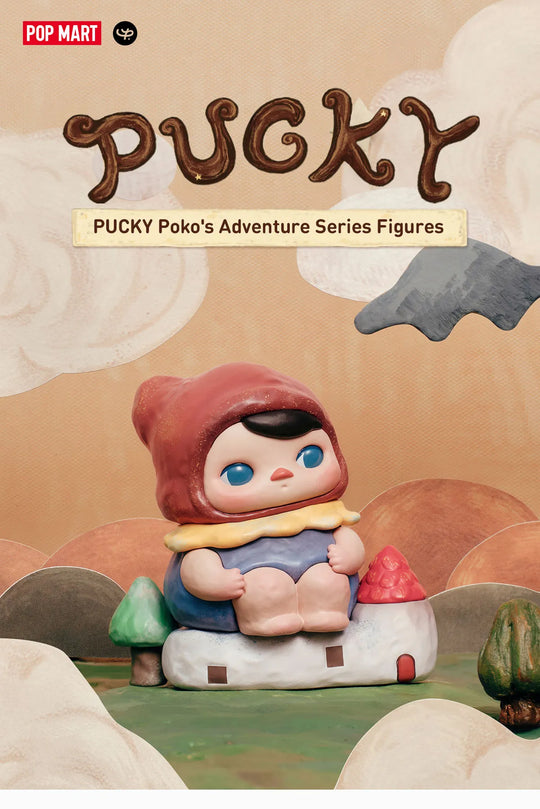 PUCKY Poko's Adventure Blind Box Series blind boxes POP MART x PUCKY