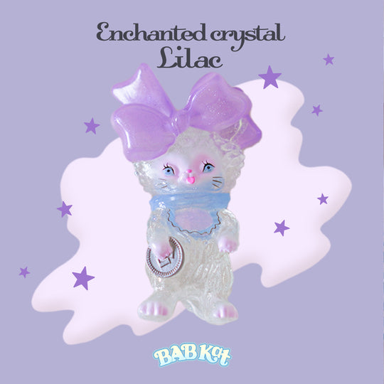 Enchanted Lilac Crystal Kira Imai collaboration BAB Kat by Ms LUTRA