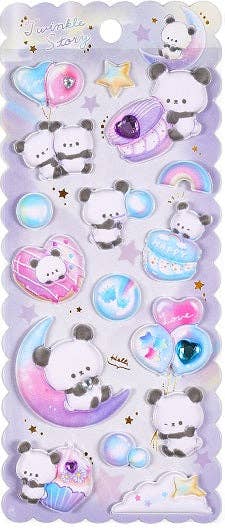 SUPER PUFFY ASSORTED STICKERS