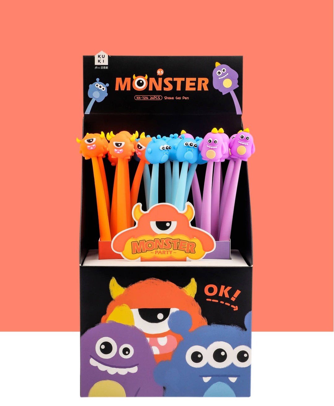 MONSTER WIGGLE GEL PEN