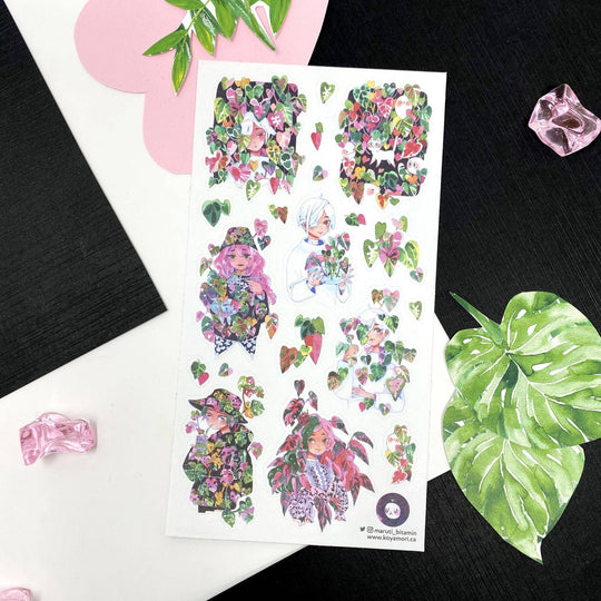 One With Nature Sticker Sheet STICKII