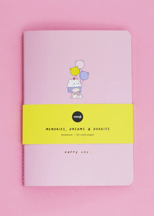 Happy Days Notebook by Momiji notebook Momiji