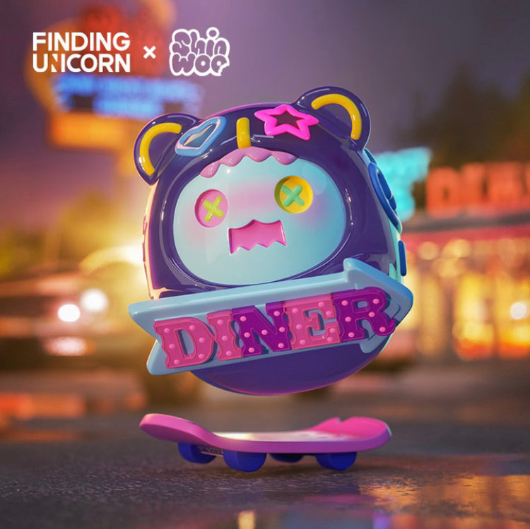 Strange Ghost Diner - Preorder blind boxes Shin Woojung x F.UN