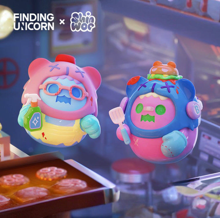 Strange Ghost Diner - Preorder blind boxes Shin Woojung x F.UN