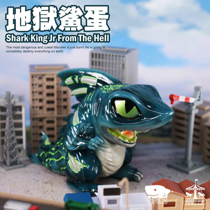 Shark King Jr. From The Hell by Momoco Designer Art Toy Merry Go Round x Momoco