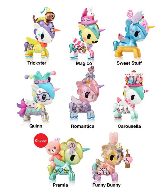 Carnival Unicorno Metallico Blind Box Blind Box tokidoki