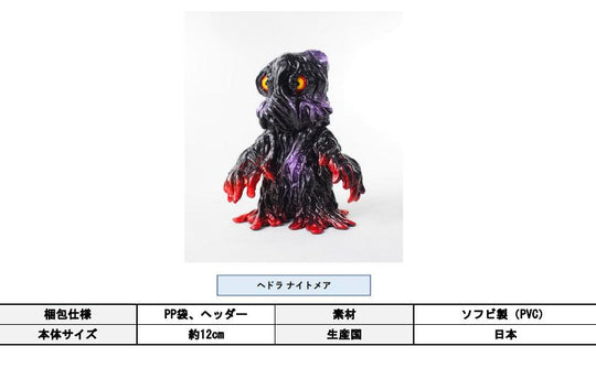 CCP Middle Size Series Godzilla Hedorah Nightmare - Bubble Wrapp Toys