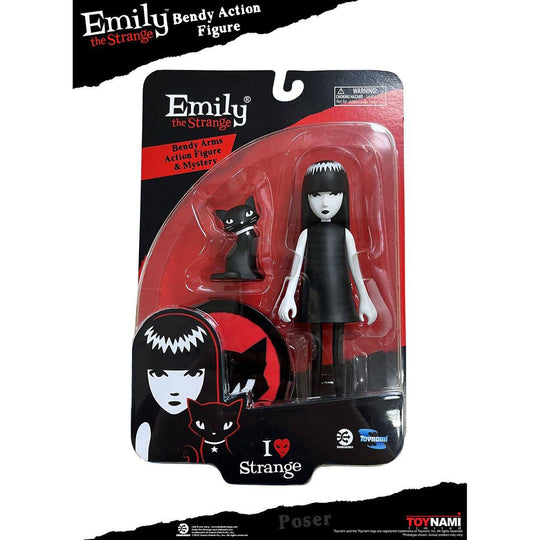 Emily the Strange 6-Inch Action Figure - Bubble Wrapp Toys