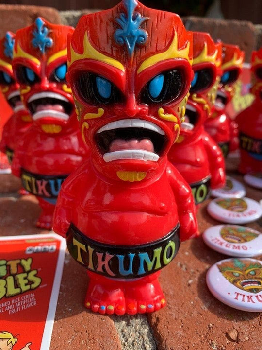 FRUITY PEBBLES TIKUMO – Super Tiki Sumo by Gerald Okamura Gerald Okamura