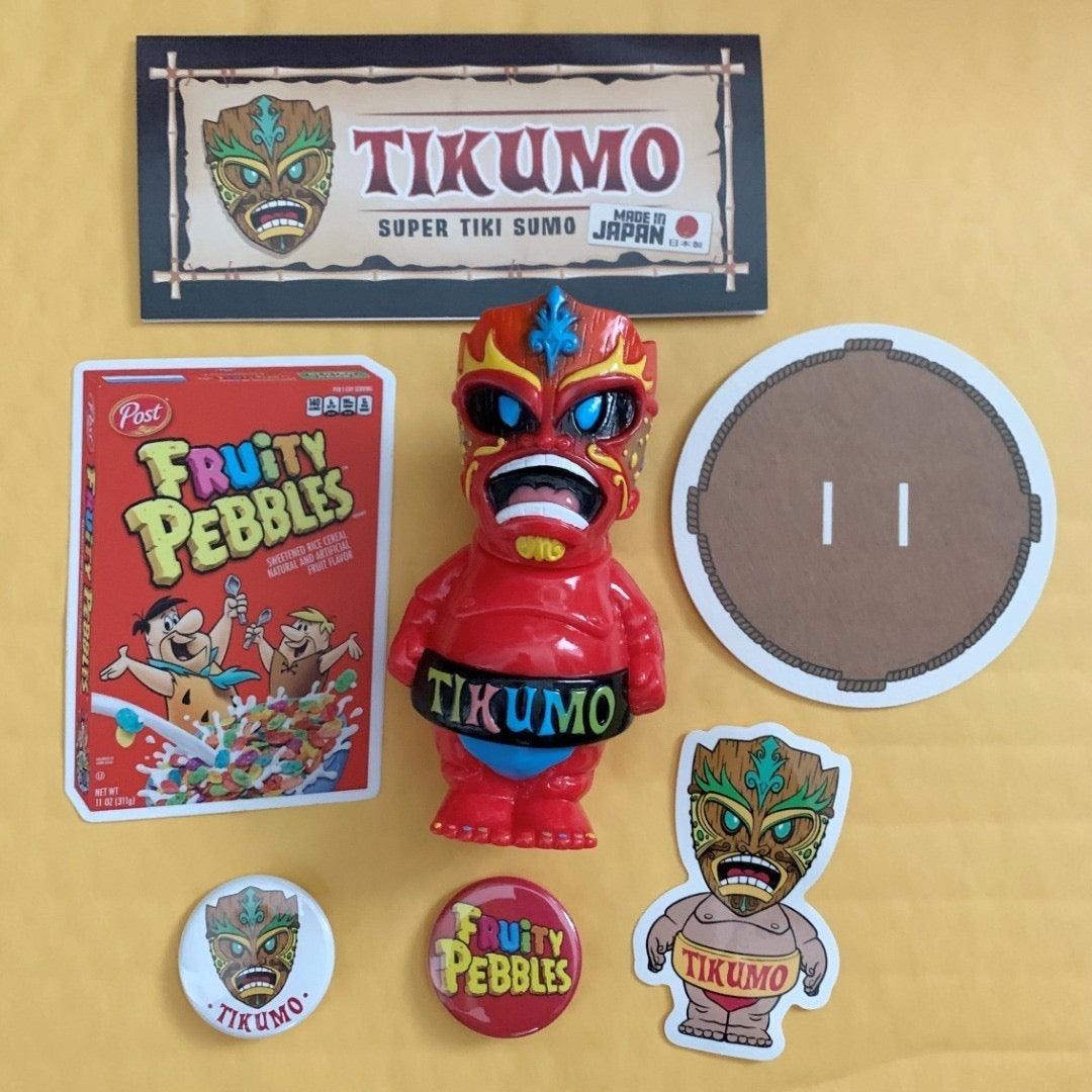 FRUITY PEBBLES TIKUMO – Super Tiki Sumo by Gerald Okamura Gerald Okamura