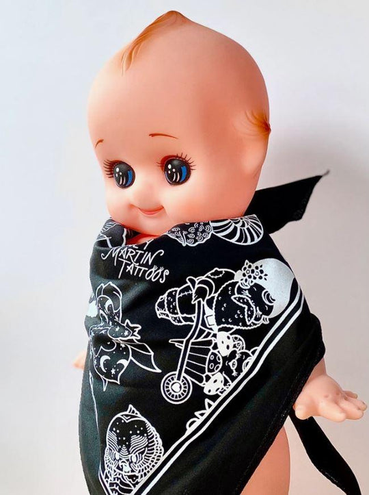 Greatest Hits Kewpie Bandana by Stacey Martin - Bubble Wrapp Toys