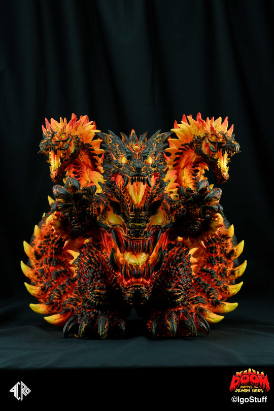 KAIJU DOOM: LIZARD DEMON Battle of the Demon Gods! - Preorder - Bubble Wrapp Toys