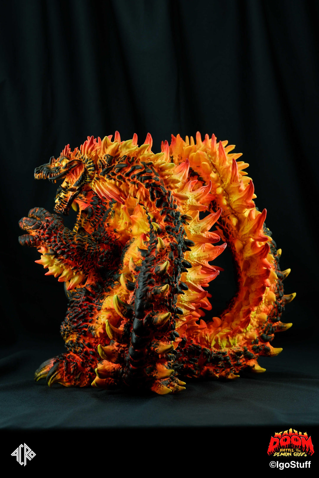 KAIJU DOOM: LIZARD DEMON Battle of the Demon Gods! - Preorder - Bubble Wrapp Toys