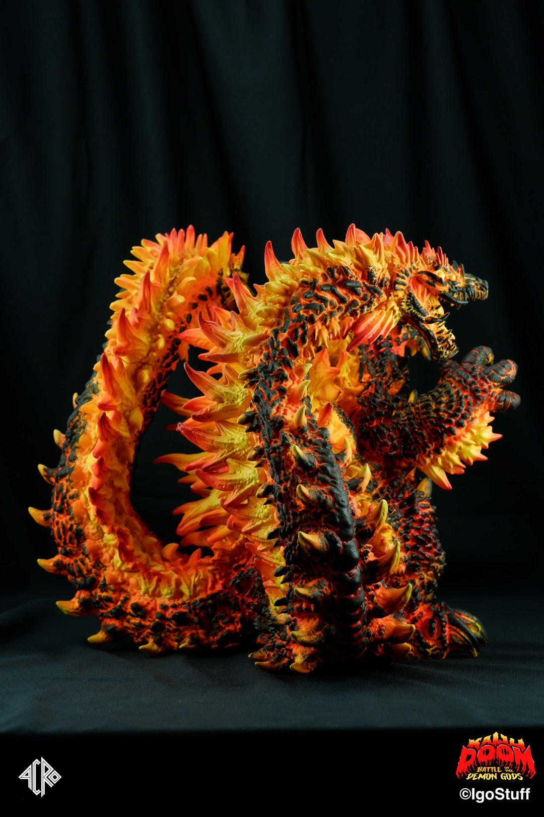 KAIJU DOOM: LIZARD DEMON Battle of the Demon Gods! - Preorder - Bubble Wrapp Toys