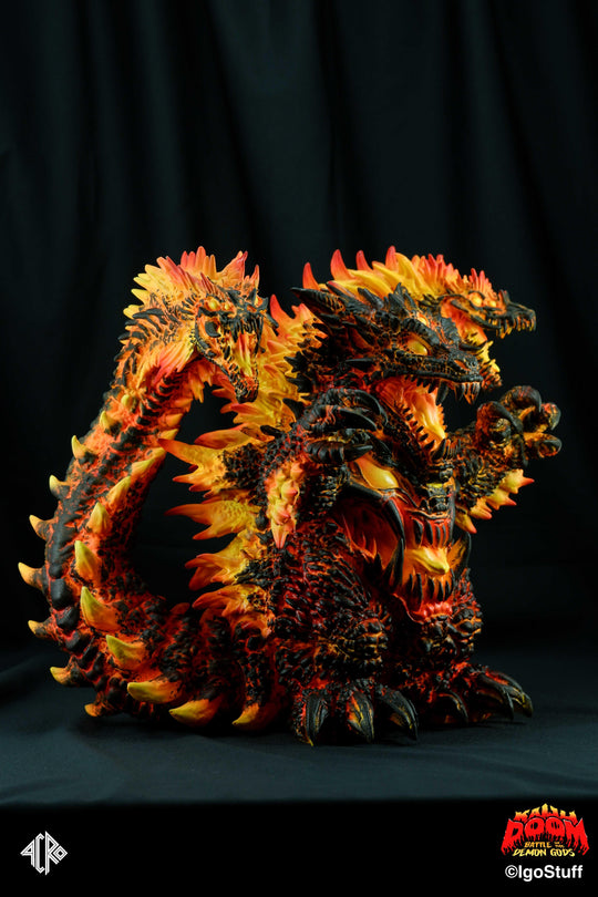 KAIJU DOOM: LIZARD DEMON Battle of the Demon Gods! - Preorder - Bubble Wrapp Toys