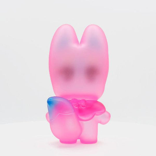 Kyoko Nakamura Okitsune Fluorescent Pink - Bubble Wrapp Toys