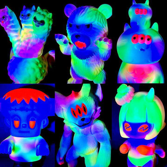 Neon Dream Canpay (Clear) by Art Junkie x Bubble Wrapp - Bubble Wrapp Toys