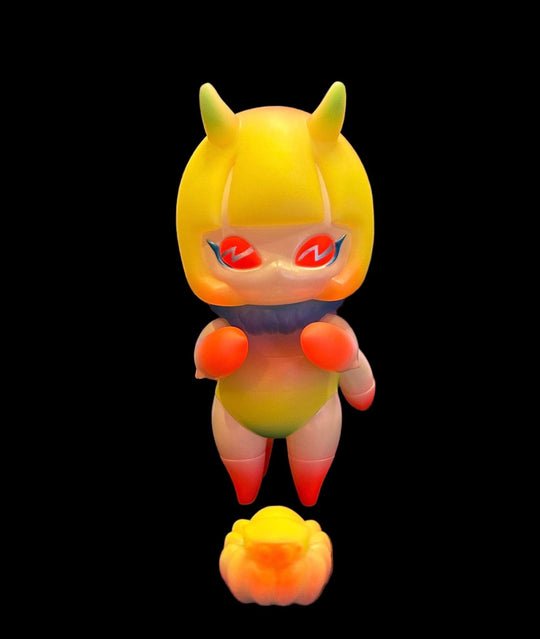 Neon Dream Chirasu-chan (Matte) by Art Junkie x Bubble Wrapp - Bubble Wrapp Toys