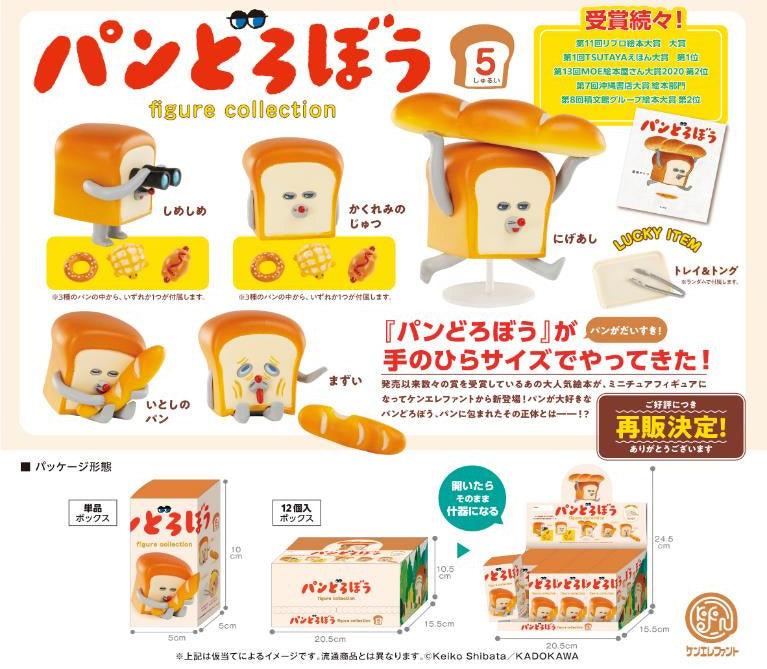 PANDOROBOU Bread Thief Figure Collection Box Blind Box Kenelephant