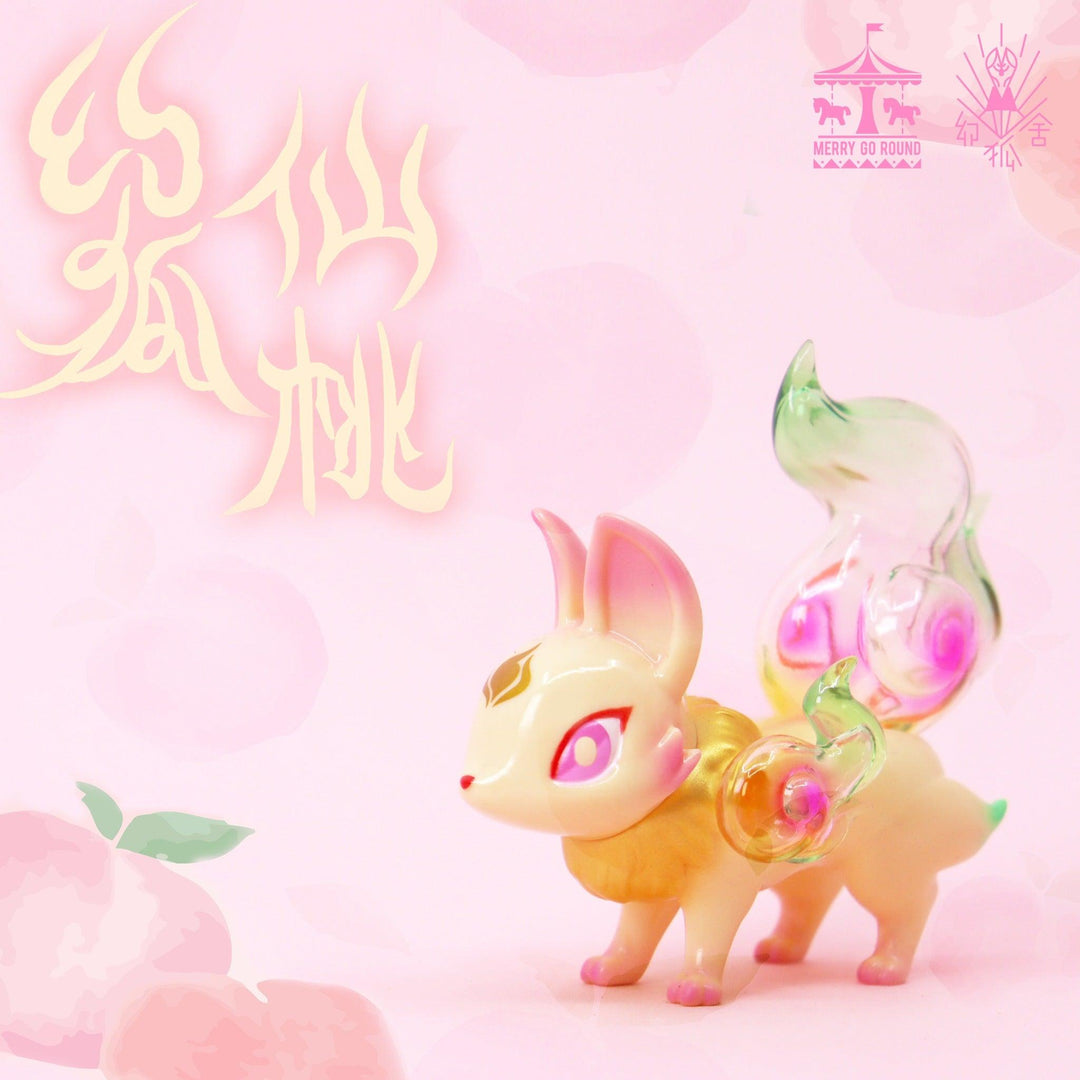 Phantom Fox Peach by Genkosha - Bubble Wrapp Toys