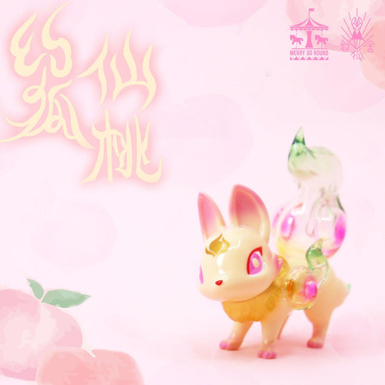 Phantom Fox Peach by Genkosha - Bubble Wrapp Toys