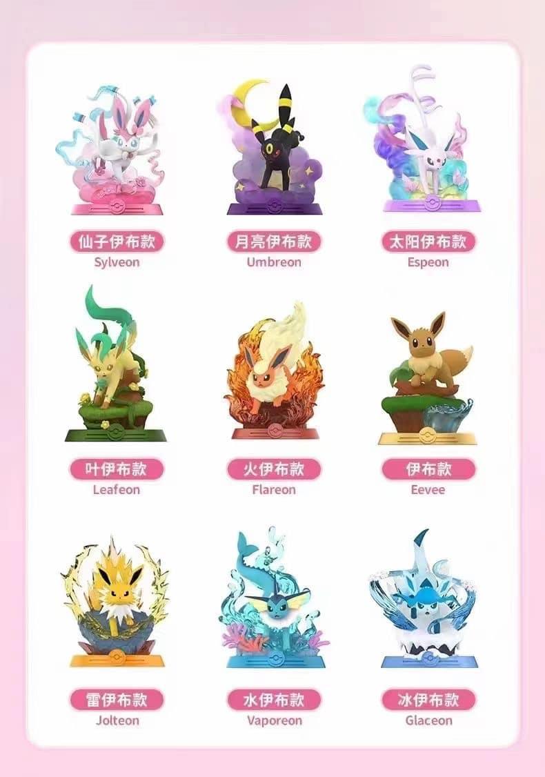 Pokémon Eevee Evolution Volume 2 Blind Box Series - Preorder - Bubble Wrapp Toys