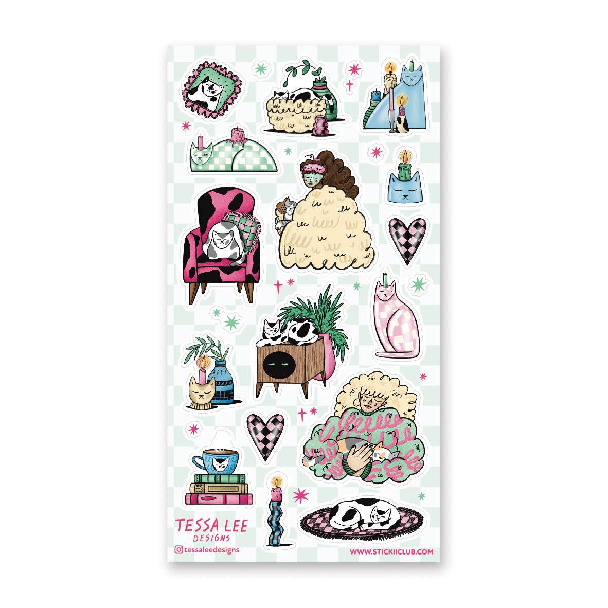 Purrfect Self-Care Sticker Sheet – Bubble Wrapp Toys