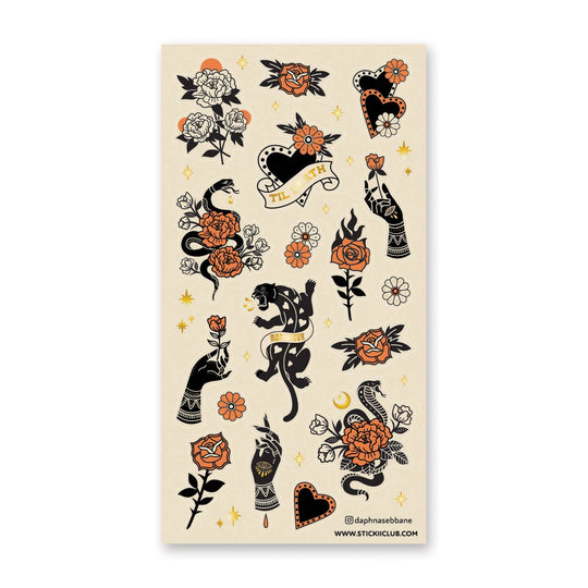 Wild at Heart Sticker Sheet