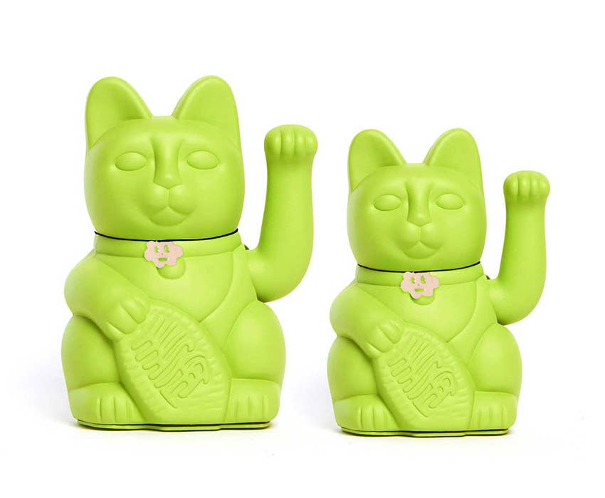 Green Mojito Luckycat Designer Toys Diminuto Cielo