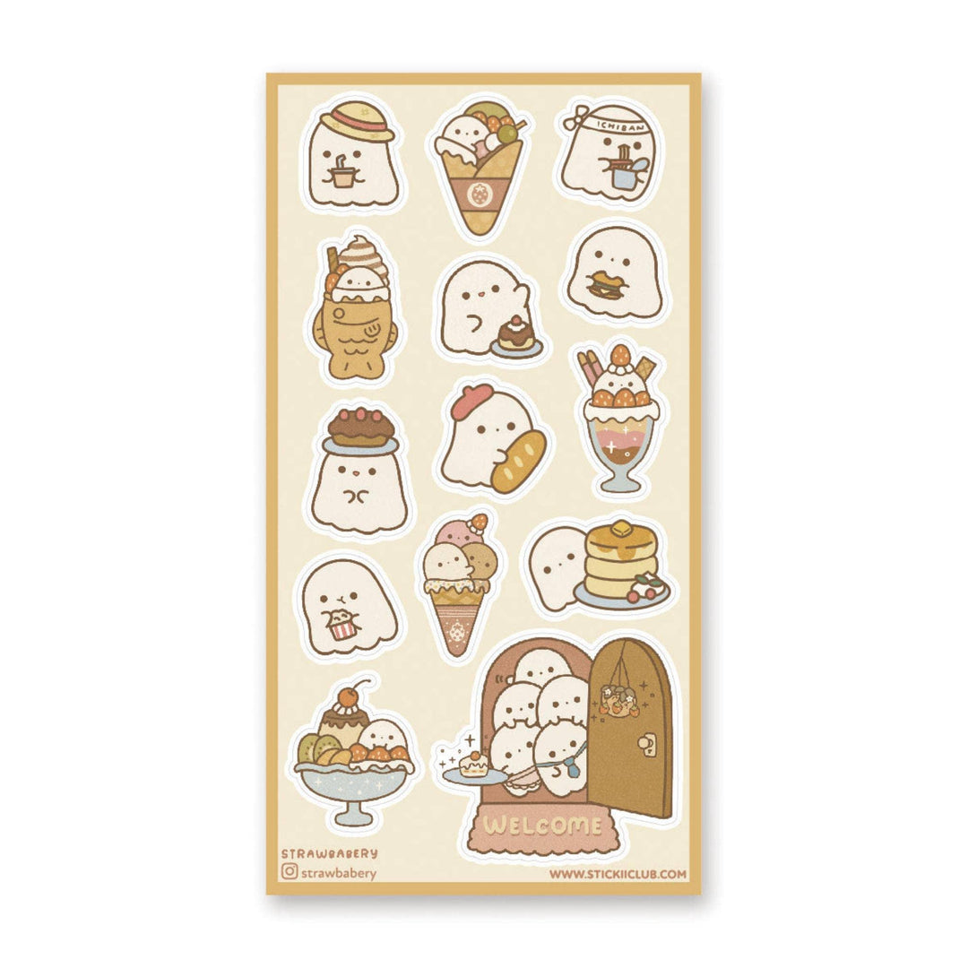 Boo's Home Sticker Sheet - Bubble Wrapp Toys